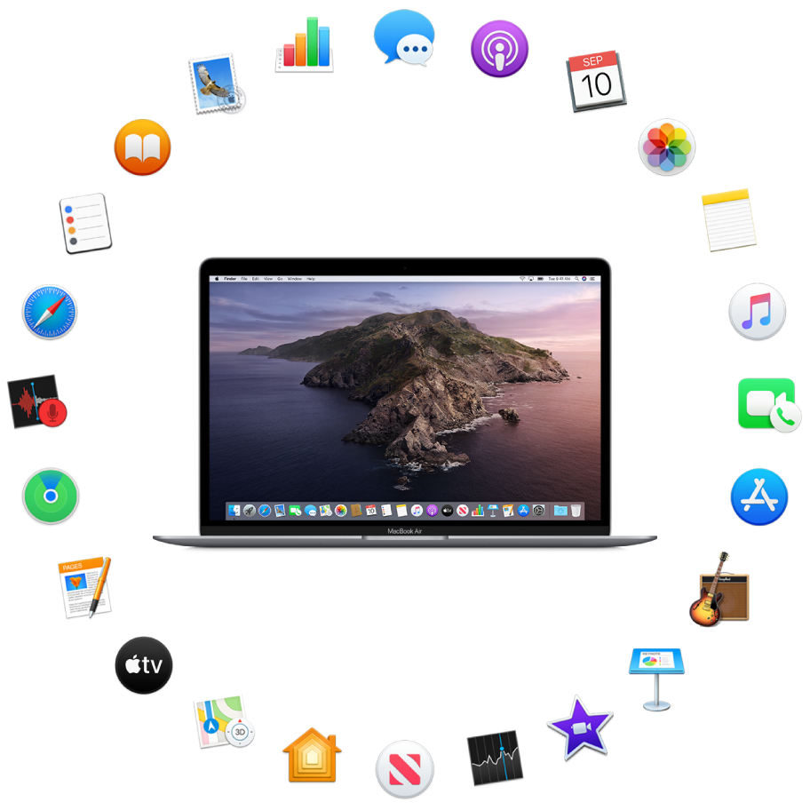 What does the pro apps include for macs use